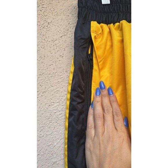 Daniel Patrick Mens Track Pants Yellow Black Size Small New Designer - Picture 4 of 6